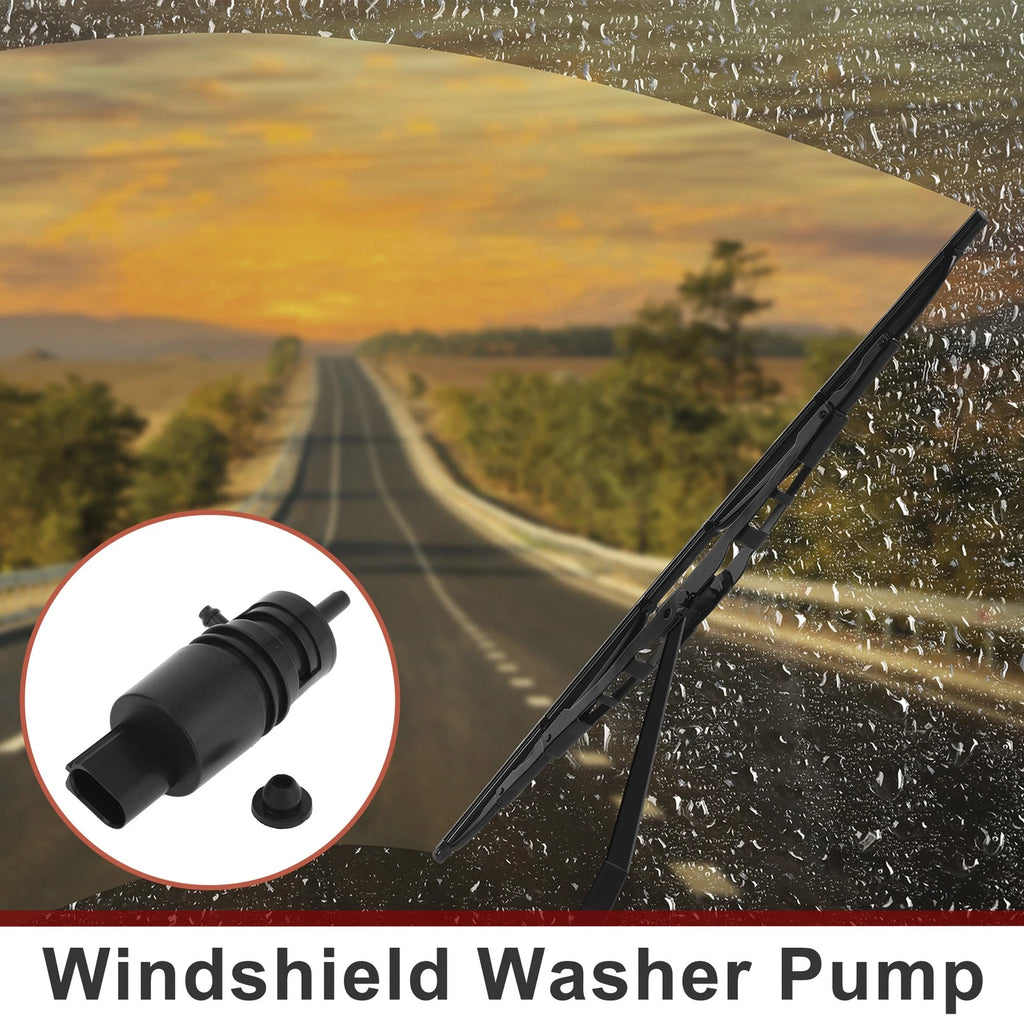 Windshield Washer Pump w/Grommet for BMW (No. 7302589)