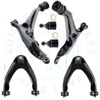 Set of 6 Front Upper Lower Control Arms & Ball Joints for Honda CR-V (1997–2001)