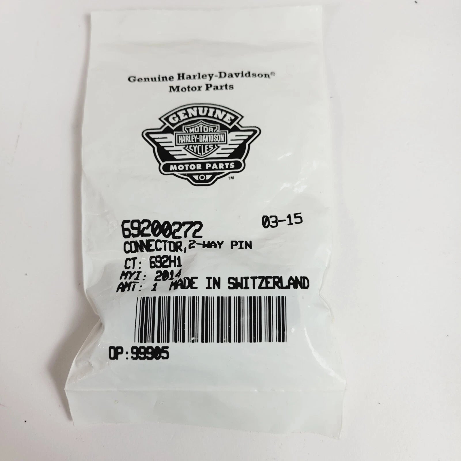 2-Way Pin Connector for Harley-Davidson (692002772)