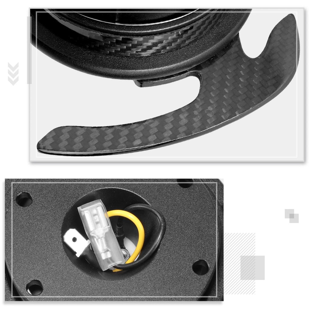 NRG SRK-700CF-1 Steering Wheel Quick Release Adapter for