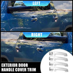 Set of 4 Side Door Handle Cover Trim for Toyota Tundra (2007–2020)