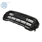 Front Bumper Grille for GMC Terrain AT4 (2022-2024) Glossy Black Plastic