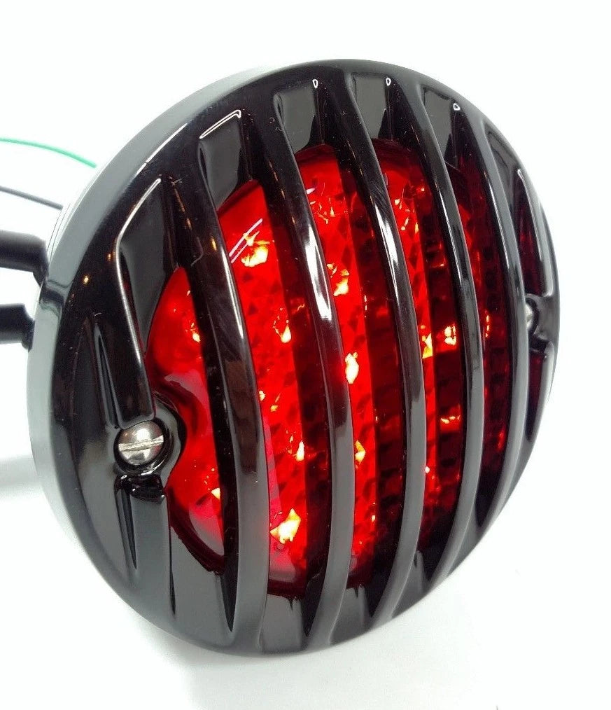 LED Tail Light Passenger Side with Black Grille for Ford Car (1933–1936)