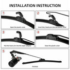 12V Electric Windshield Wiper Motor Kit for Polaris Ranger 570/900/1000