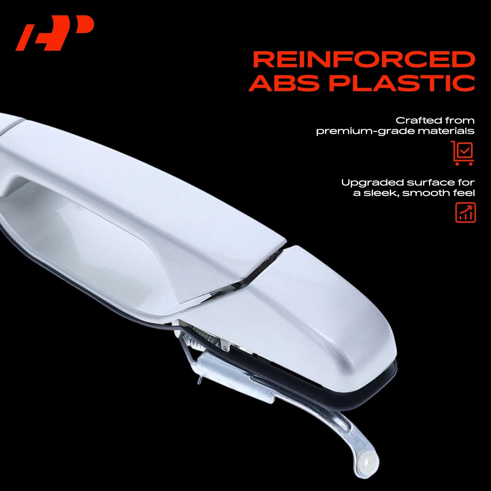 Rear Right Door Handle for Chevy Silverado 1500 (Silver Birch)