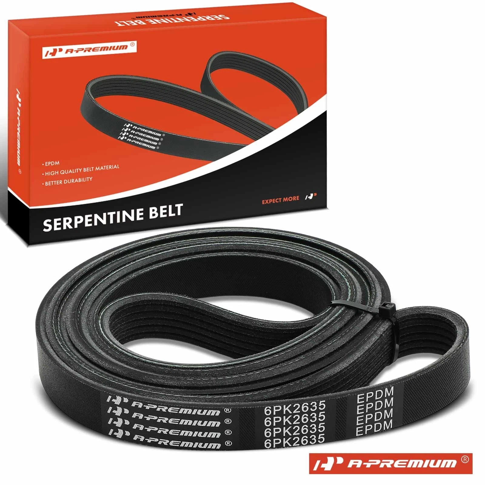 Serpentine Belt for Chevrolet G30, GMC G3500, Ford Windstar 