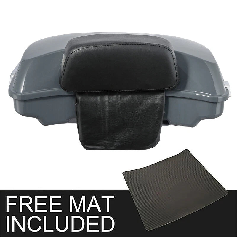 Razor Trunk Backrest for Harley Touring Electra Glide (2014–2026) Gunship Gray