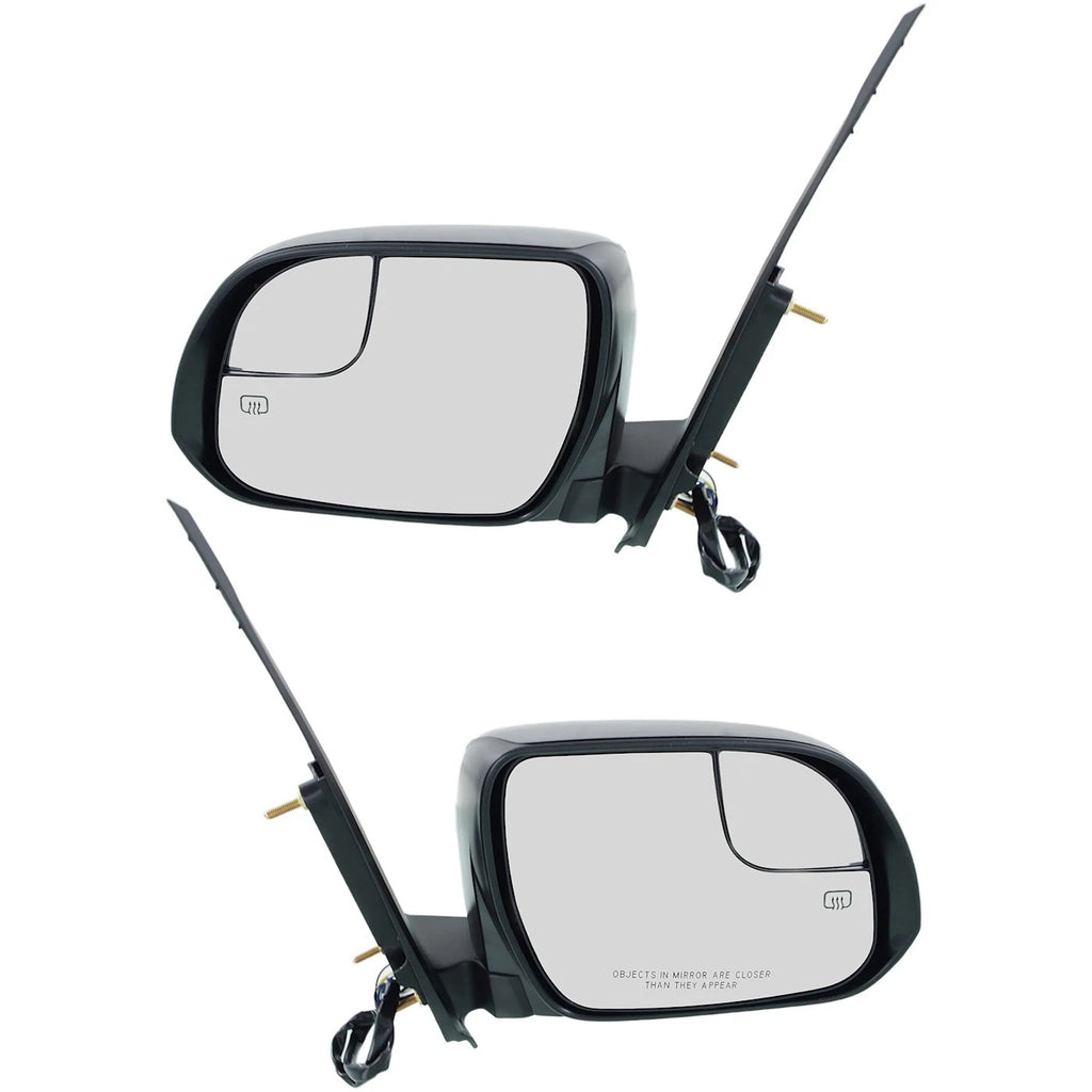 Heated Power Mirror Set for Toyota Sienna (2015) with Blind Spot Feature