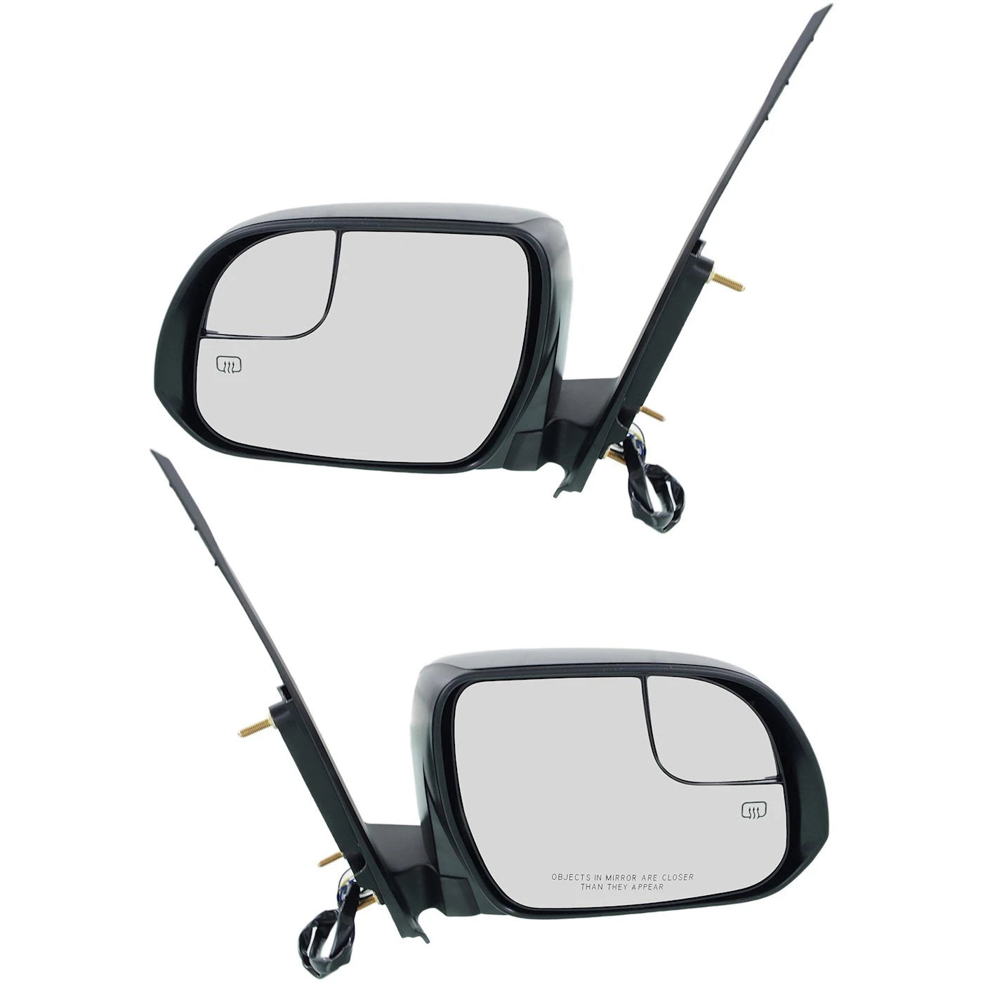 Heated Power Mirror Set for Toyota Sienna (2015) with Blind Spot Feature