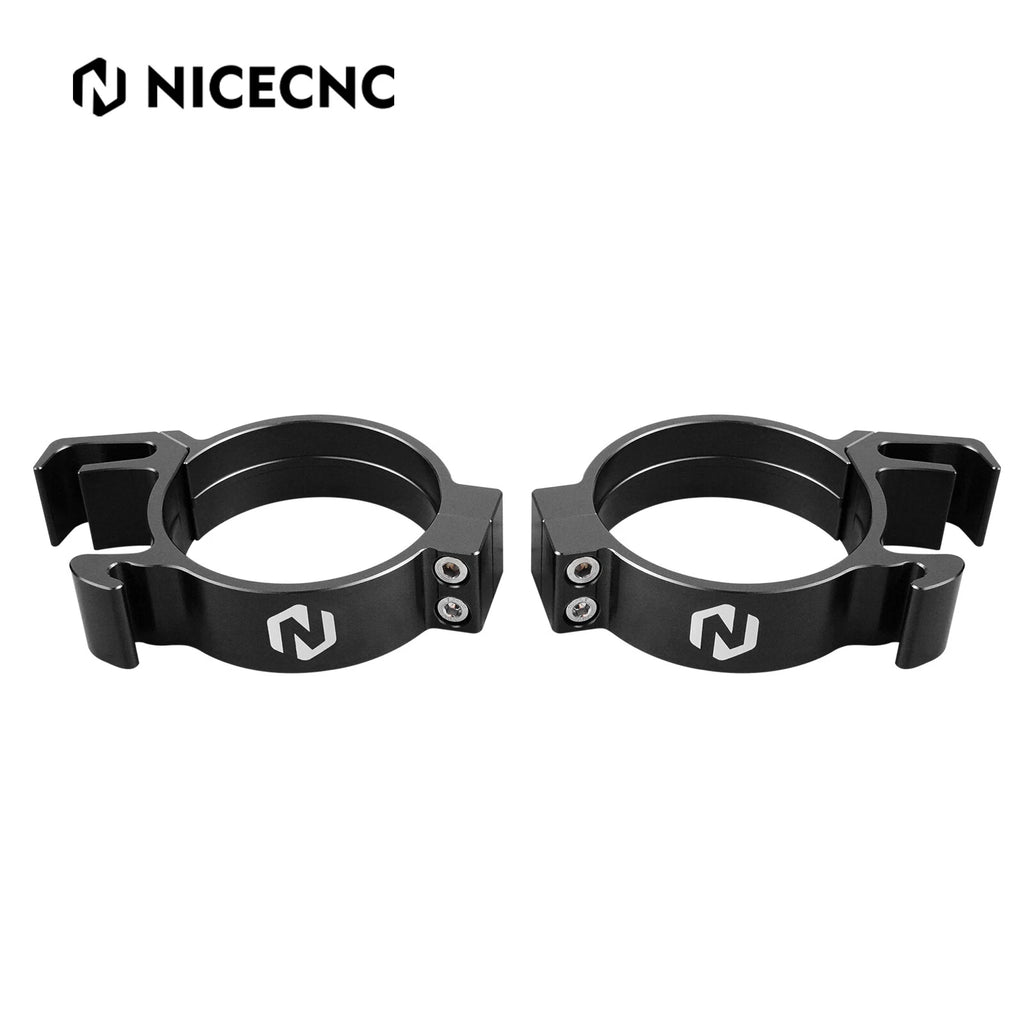 Pair Front Fork Protector Guide Holders for Yamaha YZ80 (1993–2001) YZ85 (2002–2018)