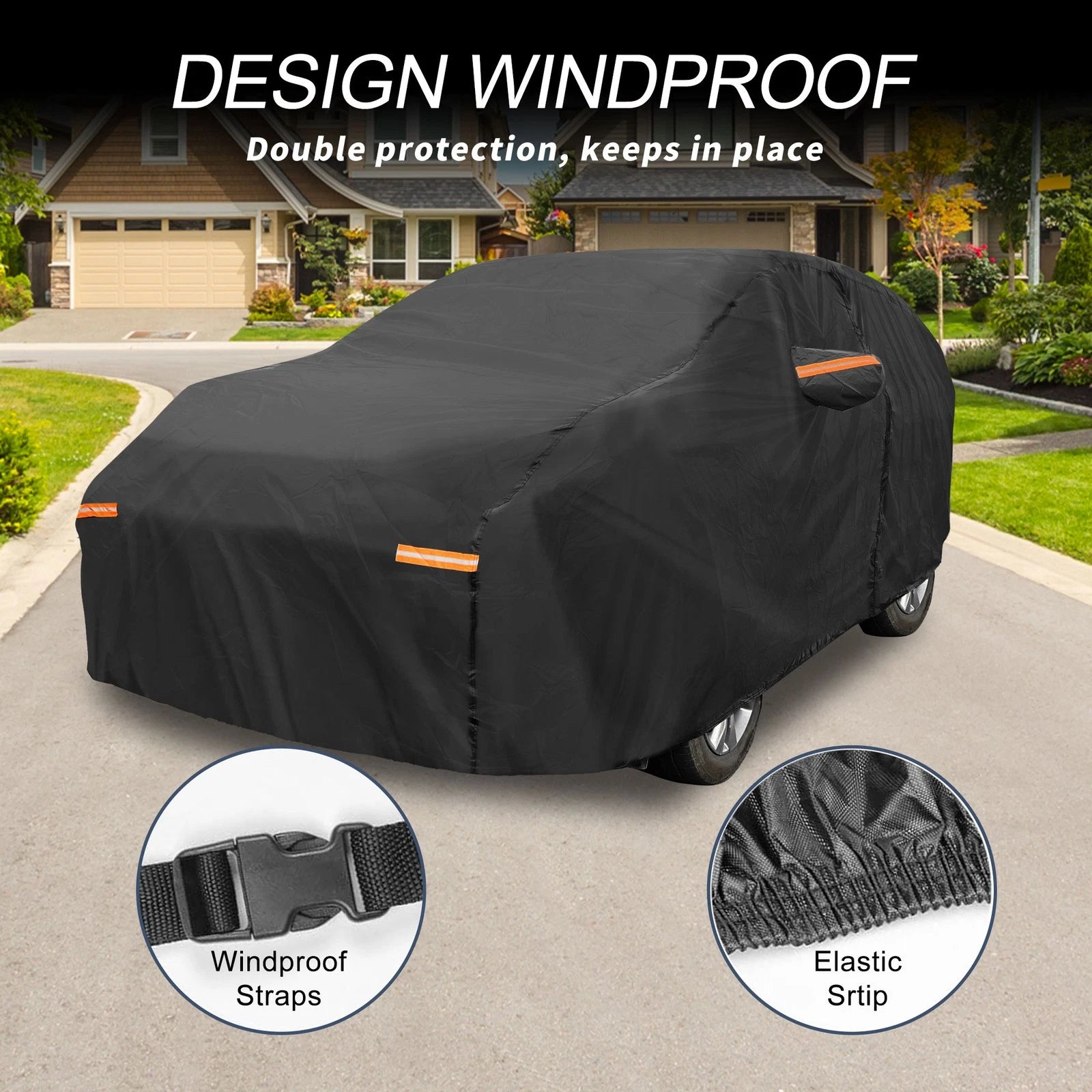 Waterproof Aluminum Film Car Cover for Kia Carnival (2020–2023)
