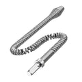 Electric Drill Drain Snake 1.5m Spring Steel Tool for Indoor Drain Maintenance