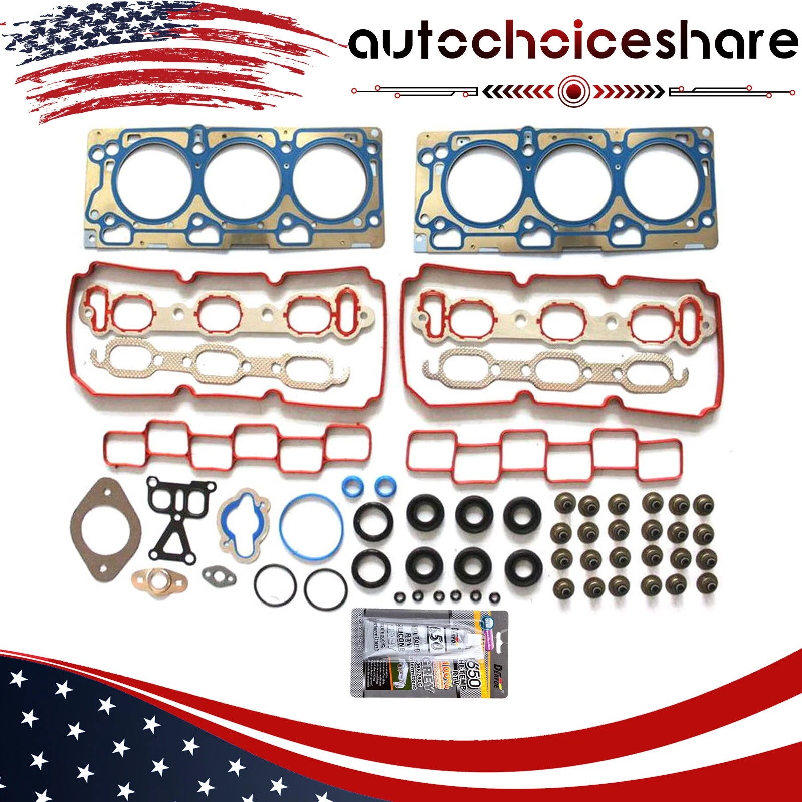Head Gasket Set for Chrysler Sebring, Dodge Charger, Journey (2007–2010)