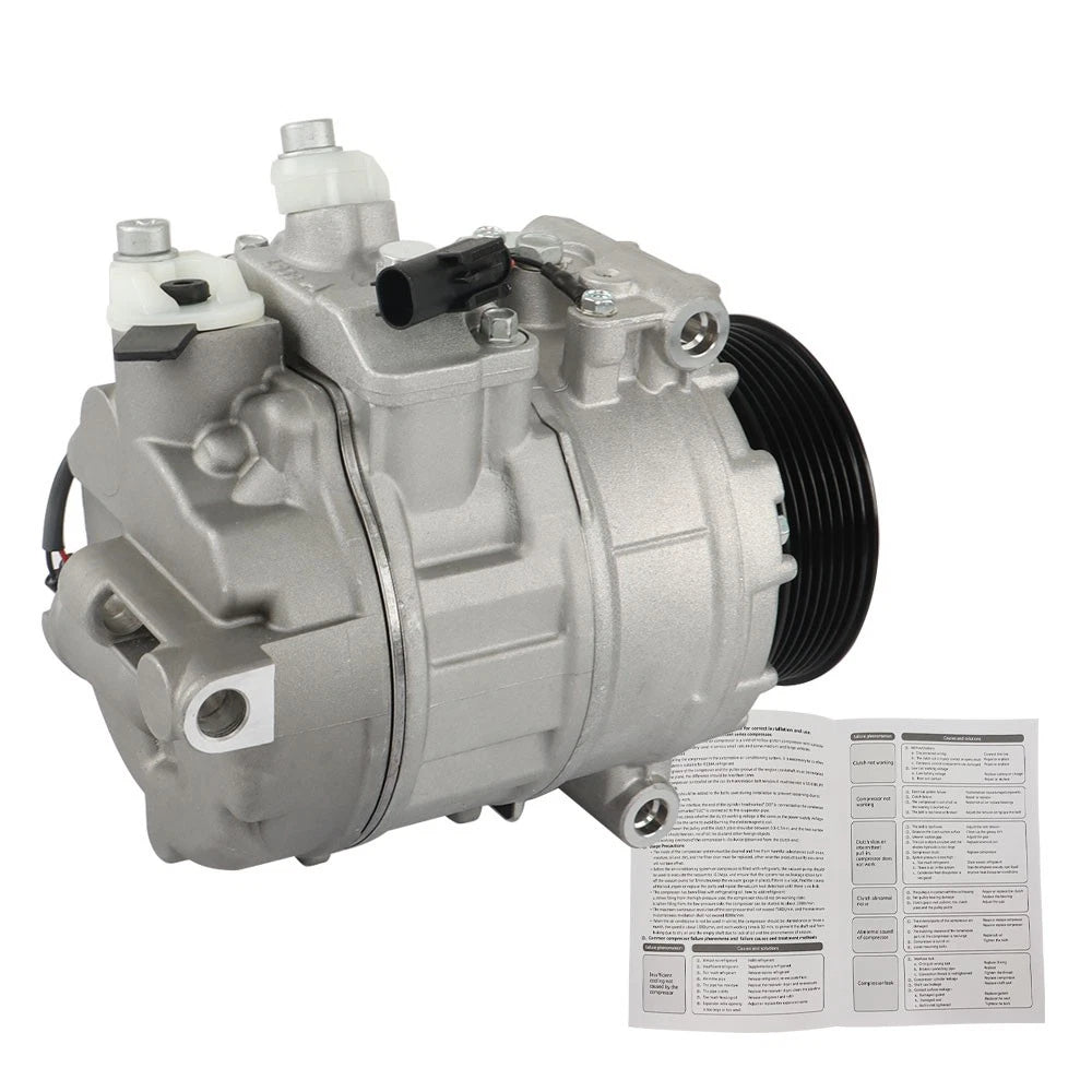 A/C Compressor for Mercedes-Benz E500 C230 Porsche Boxster Cayman