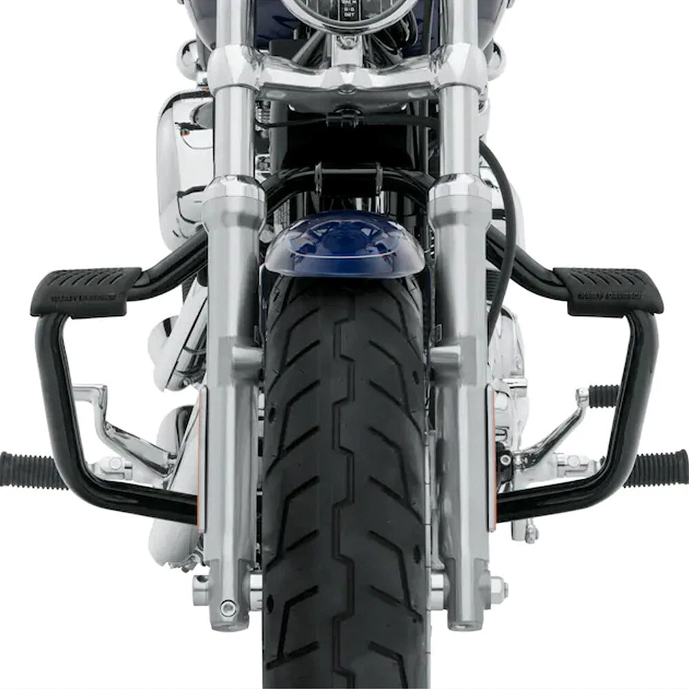 Black Mustache Engine Guard Highway Crash Bar for Harley Sportster XL883 XL1200 (2004–2023)