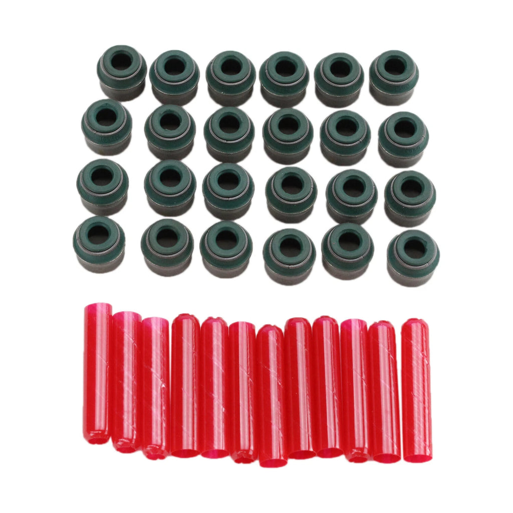 Set of 4 Engine Valve Stem Oil Seals for BMW Dodge Mercedes Volvo (424.820)