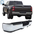Rear Step Bumper Assembly for RAM 2500 3500 (2019–2024) Chrome Steel