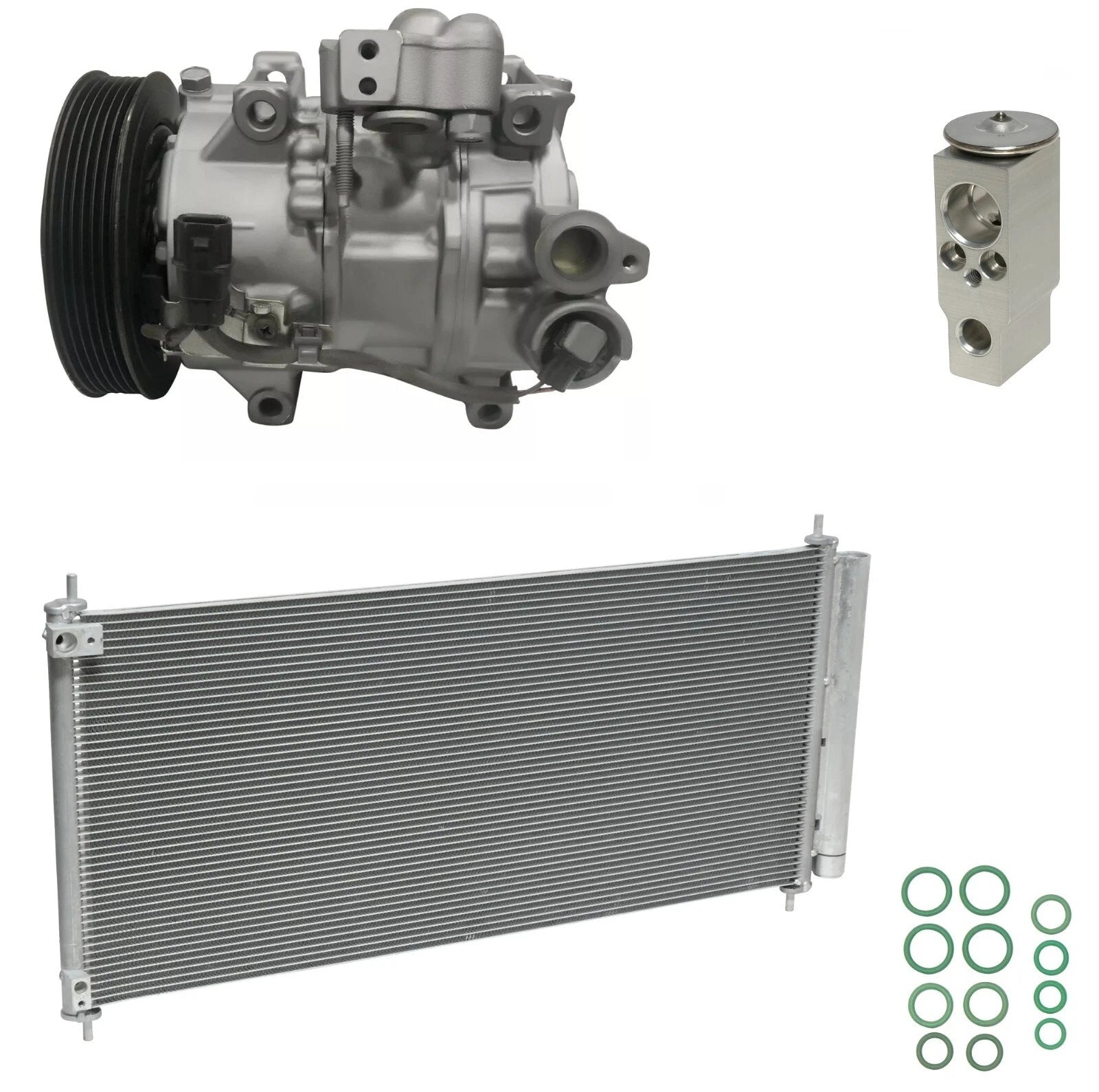 AC Compressor Kit With Condenser for Acura TLX 3.5L V6 (2019–2020)
