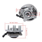 1x Front Wheel Hub Bearing Assembly 515079 for Ford F-150 Lincoln Mark (2005–2008)