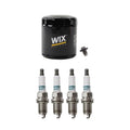 Wix Engine Oil Filter & Denso 4 Spark Plug Kit for Breeze Cirrus Neon Stratus (1995–2005)