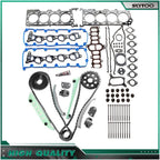 Head Gasket Set with Bolts & Timing Chain Kit for Ford E-150 (1997–1999)