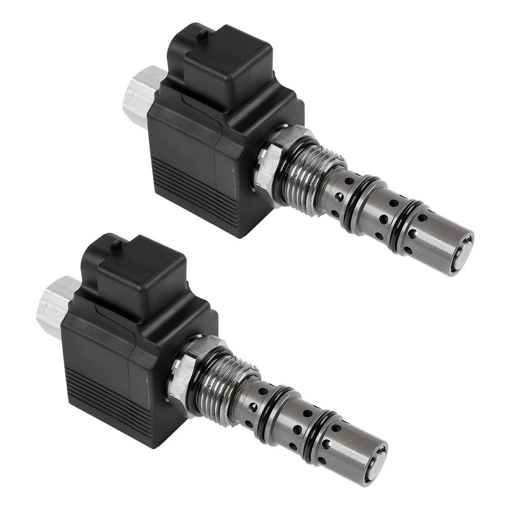 2X Solenoid Valve for John Deere 670C 672G 770C 772G 870D 872G DF150 75289439