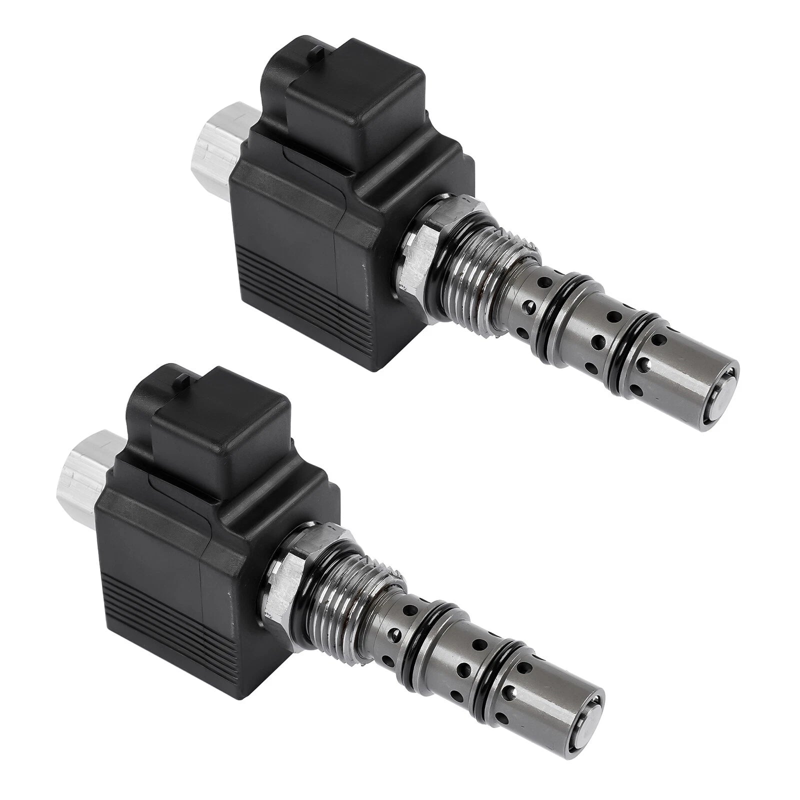 2X Solenoid Valve for John Deere 670C 672G 770C 772G 870D 872G DF150 75289439