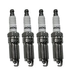 Set of 4 Iridium Platinum Spark Plugs for Ford Escape Fusion Fiesta (2013–2016)