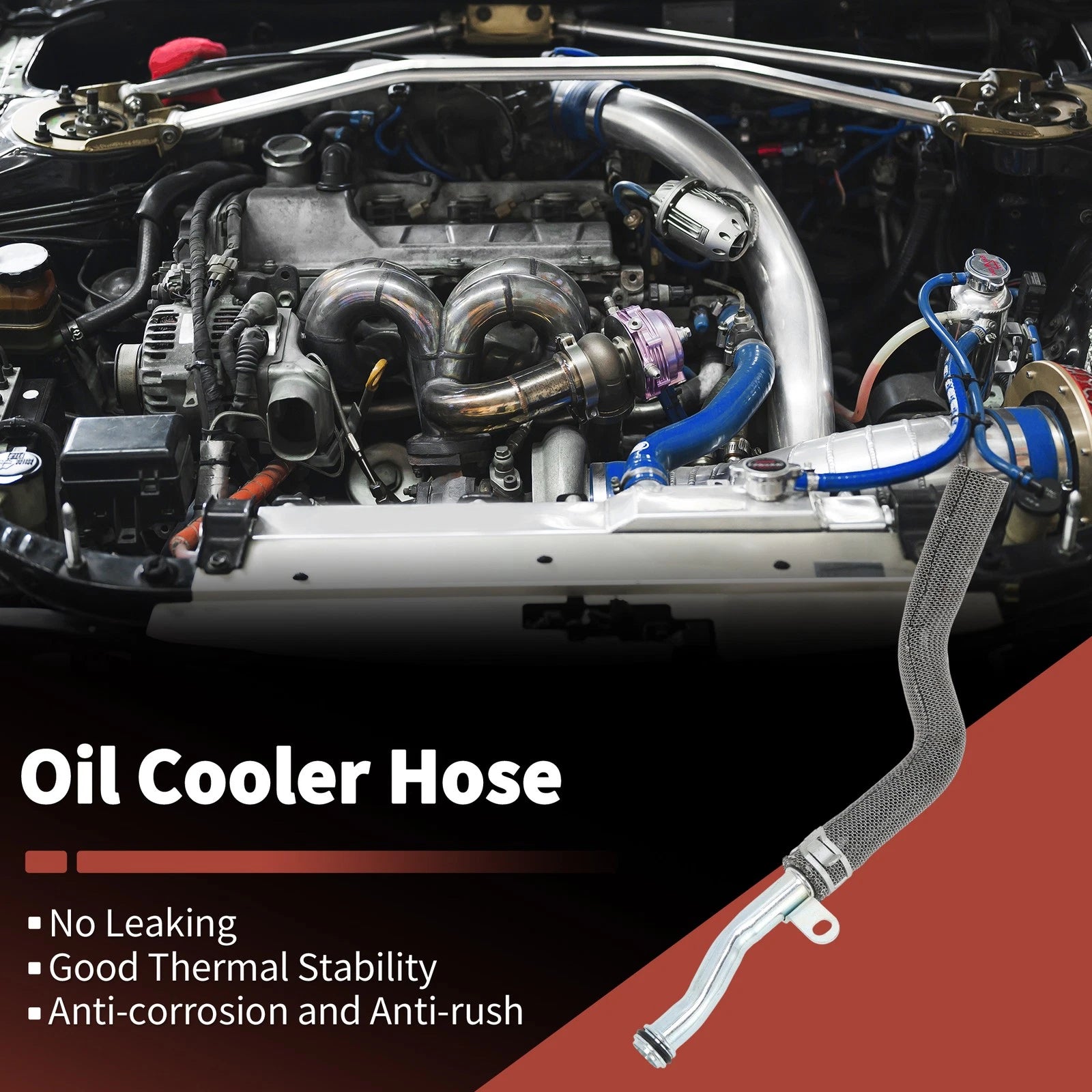 Outlet Engine Oil Cooler Tube for Buick Encore 1.4L L4 (2014–2021) No. 55583808