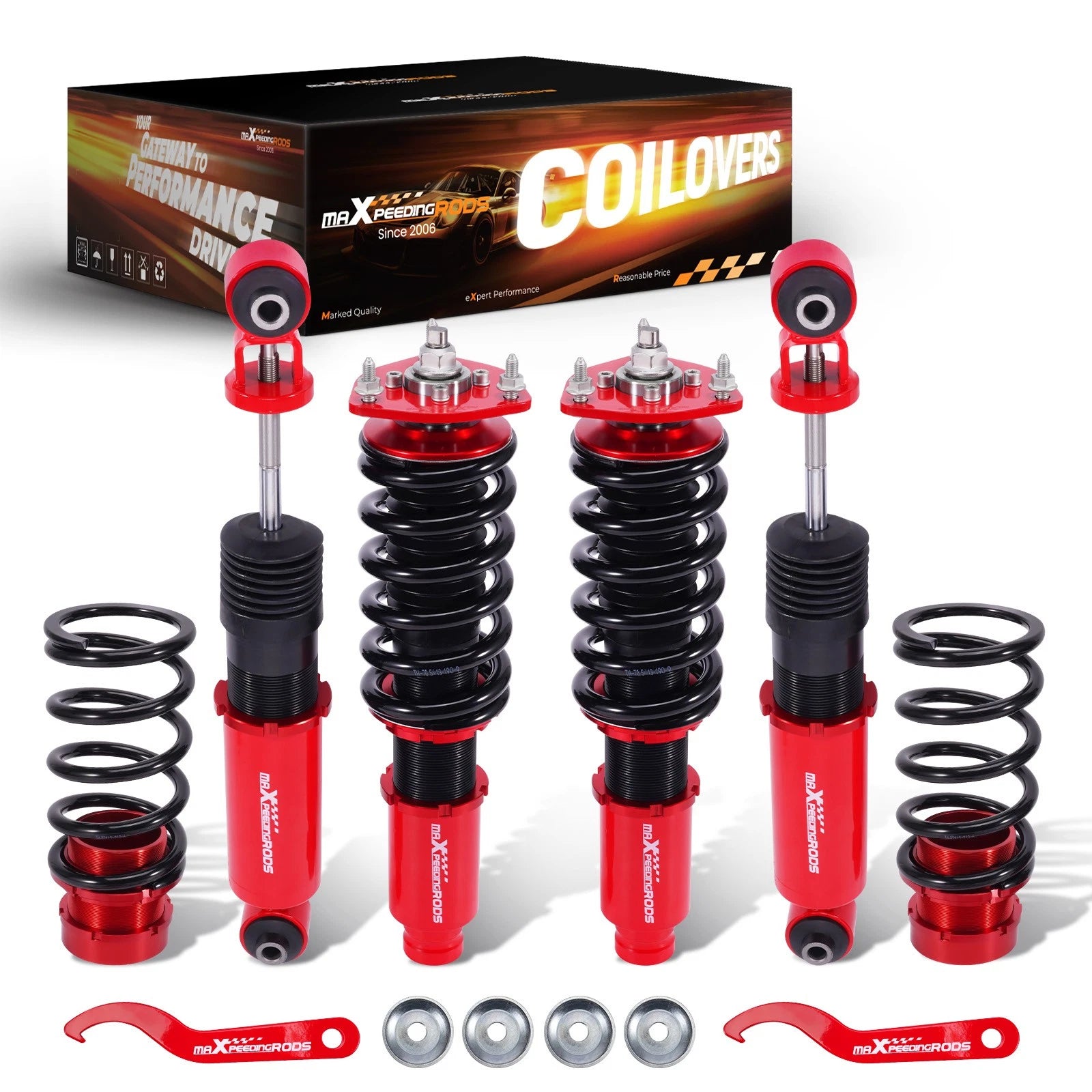 Coilover Suspension Kit for Mazda 6 (2003-2007) Adjustable Height