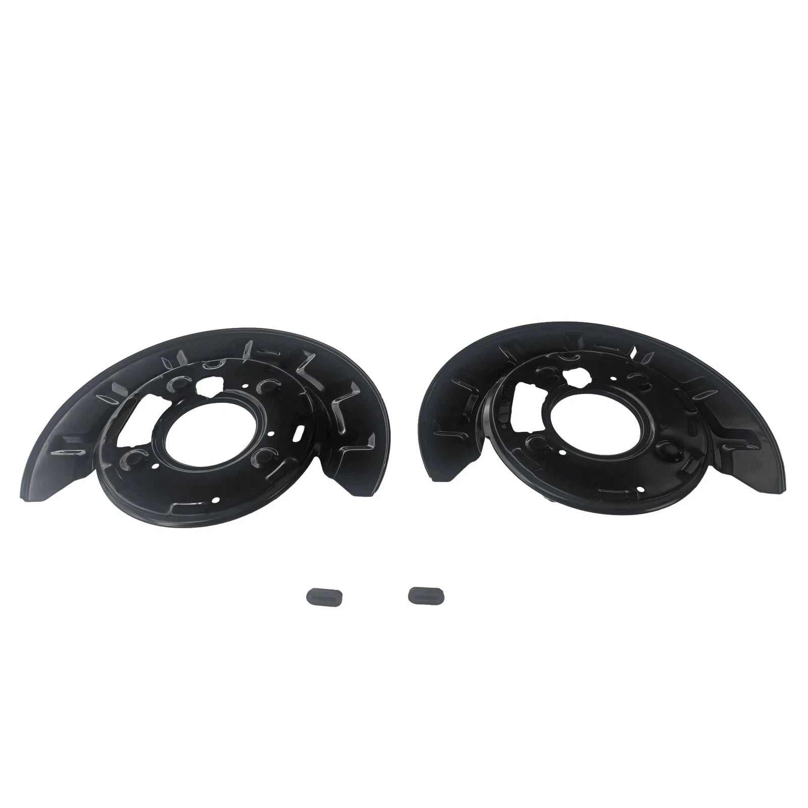 2X Rear Side Brake Dust Shield for Chevy Silverado 2500 HD GMC Sierra 2500 HD (2001–2007)