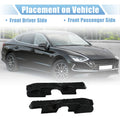 Front Bumper Bracket 2 x for Hyundai Sonata (2011-2015)