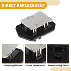 HVAC Blower Motor Resistor for Heater Blower No. 3A1200/SW11702C 
