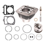 Top End Rebuild Kit with Cylinder Piston Gasket for Kawasaki Bayou 300 (1989–2005)