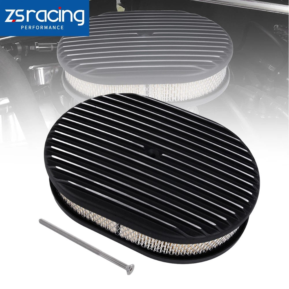 12" Full Finned Air Cleaner for 4-Barrel Carburetor
