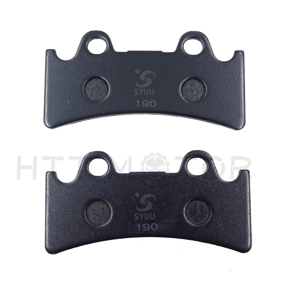 Set of 4 Brass Alloys Disc Brake Pads for Triumph Super III 885/Yamaha YZF750R - FA190