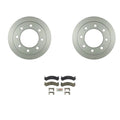 Bosch QuietCast Rear Rotors & Ceramic Disc Brake Pad Kit for GMC Sierra 3500 (2007–2019)