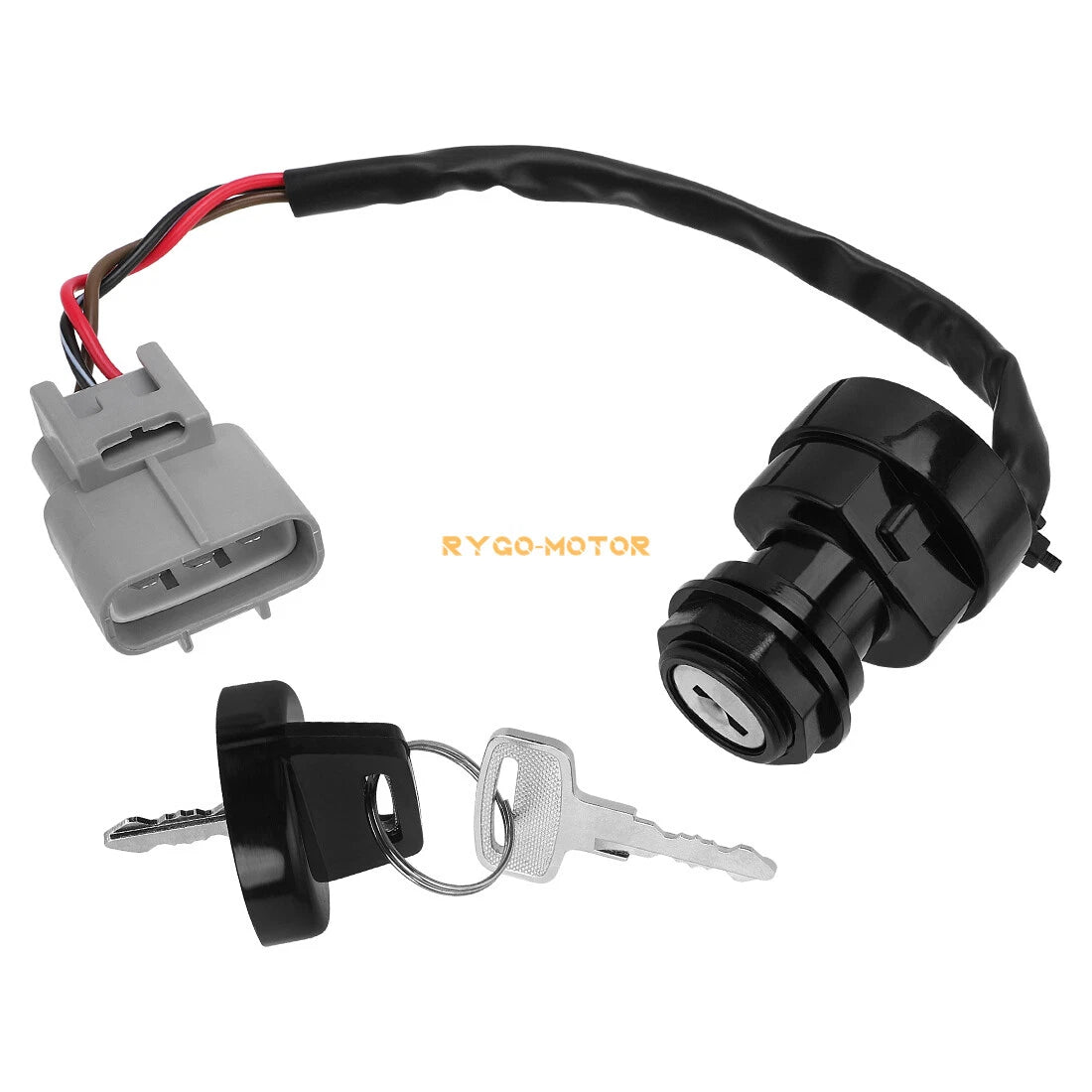 Ignition Key Switch for Yamaha Grizzly 400 550 600 700 Kodiak 400 450 700 (1999–2020)
