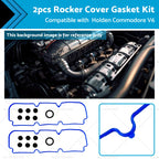 2X Rocker Cover Gasket Kit for Holden Commodore (VG-VQ-VN-VP, V6 3.8L)
