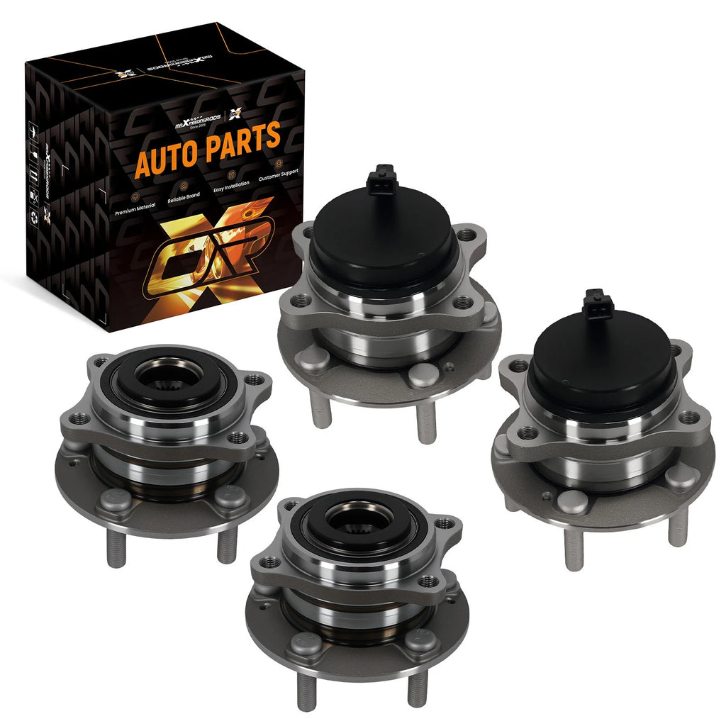 4x Wheel Hub Bearings for Hyundai Santa Fe Sport (2013–2014)