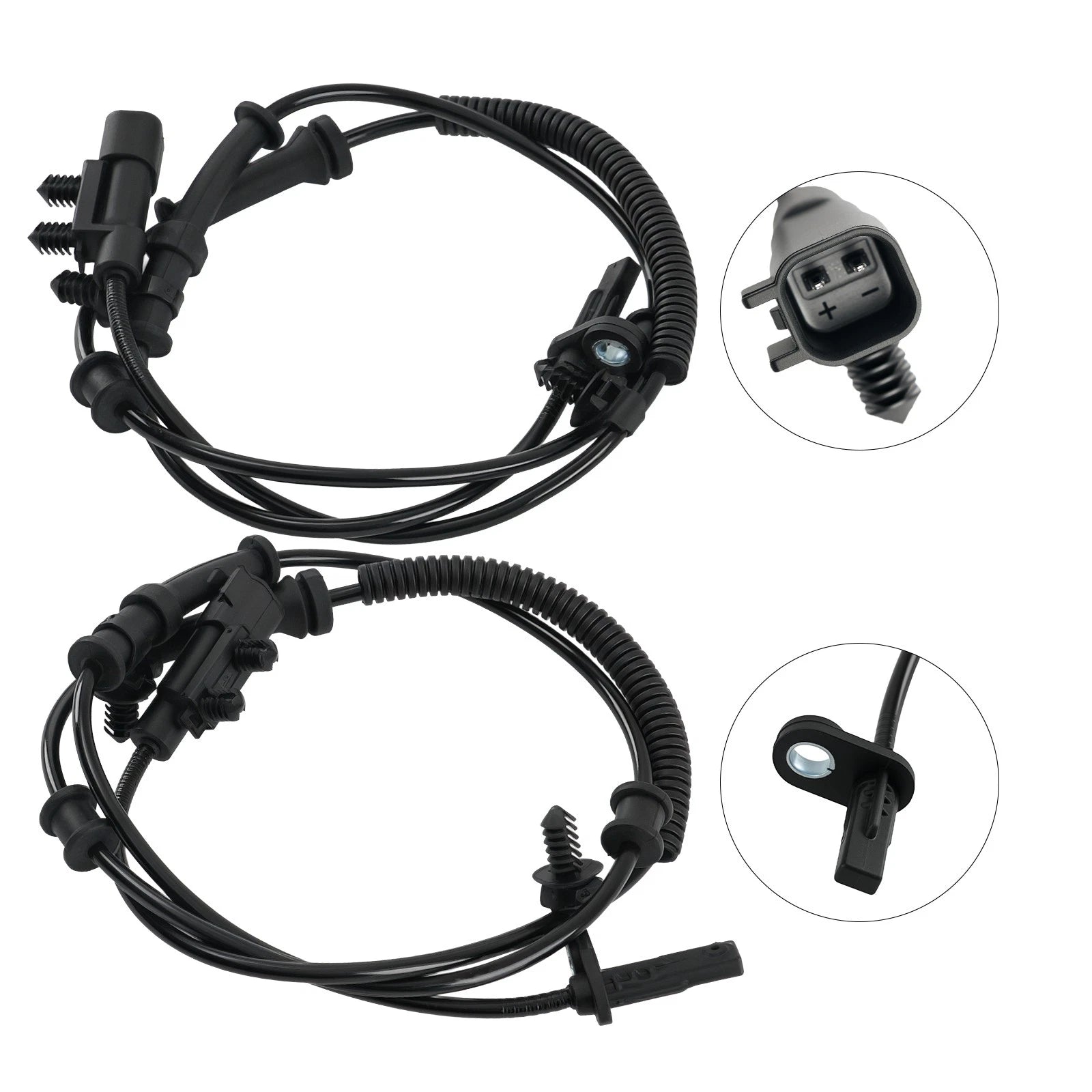 2x Front ABS Wheel Speed Sensor for Dodge Durango Jeep Grand 2011–2015