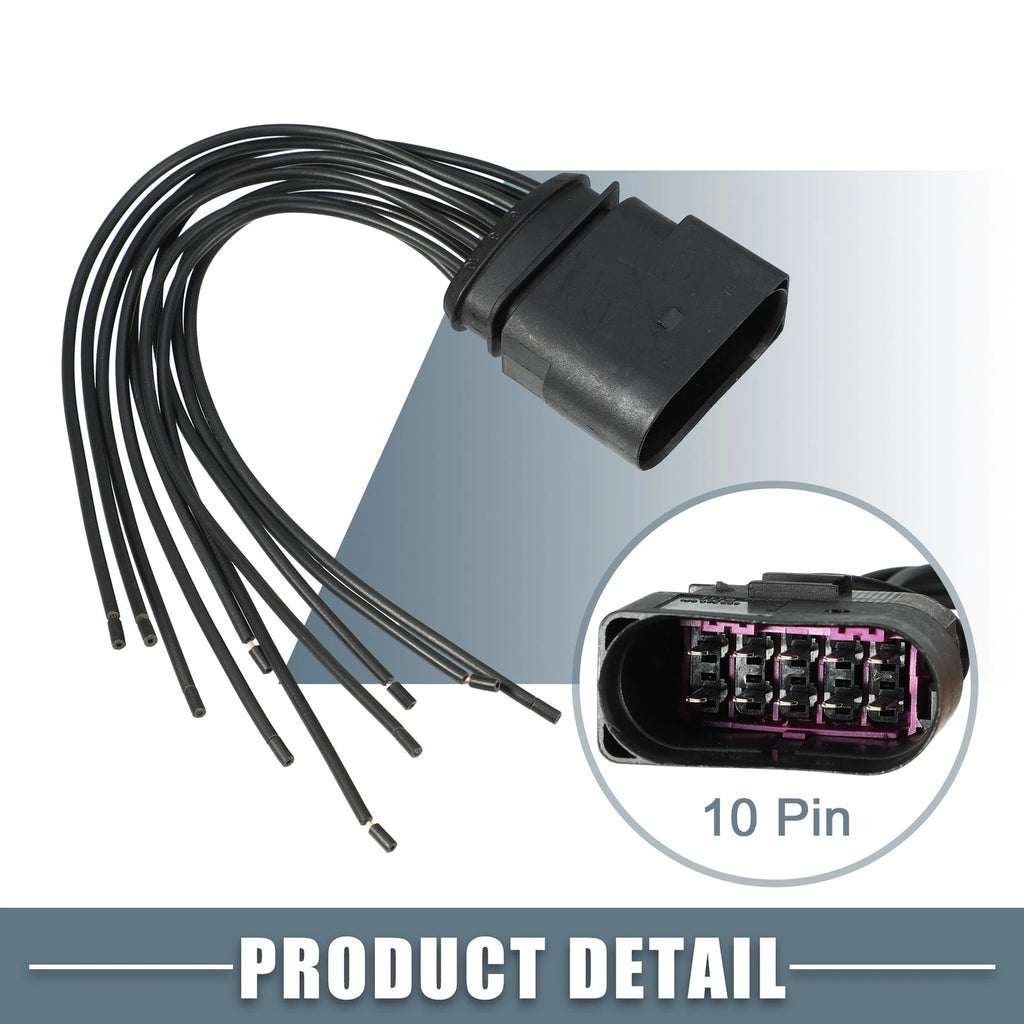 Set of 1 Light Wiring Socket Adapter 1J0973735/1J0973835 for Volkswagen Passat 