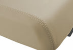 Leather Console Lid Pull Over Seat Cover for Ford F250 (1999–2010) Beige
