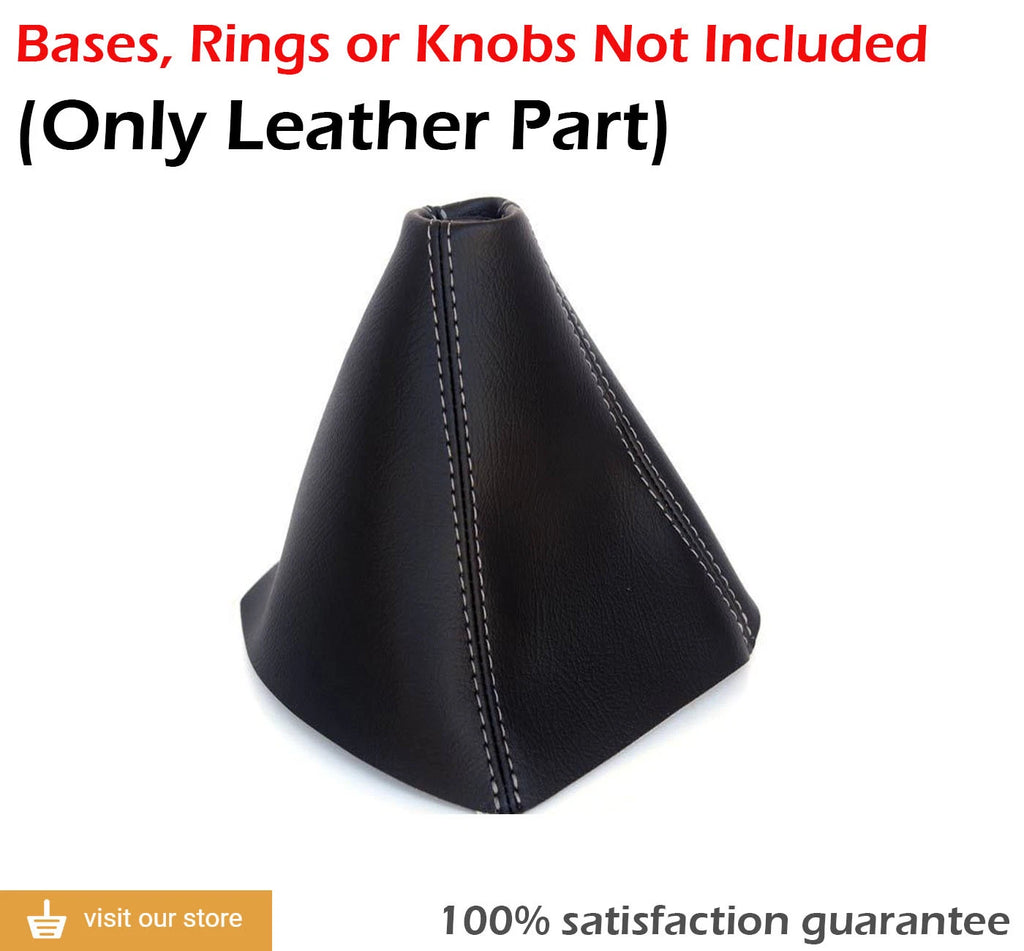 Shift Boot Cover for Pontiac GTO (2004–2006) Gray Stitch PVC Leather
