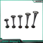 5 Trumpet Air Horn for Car Truck Train (Gray Plastic)