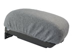 Fleece Console Lid Armrest Cover for Hyundai Tucson (2005–2009) Gray