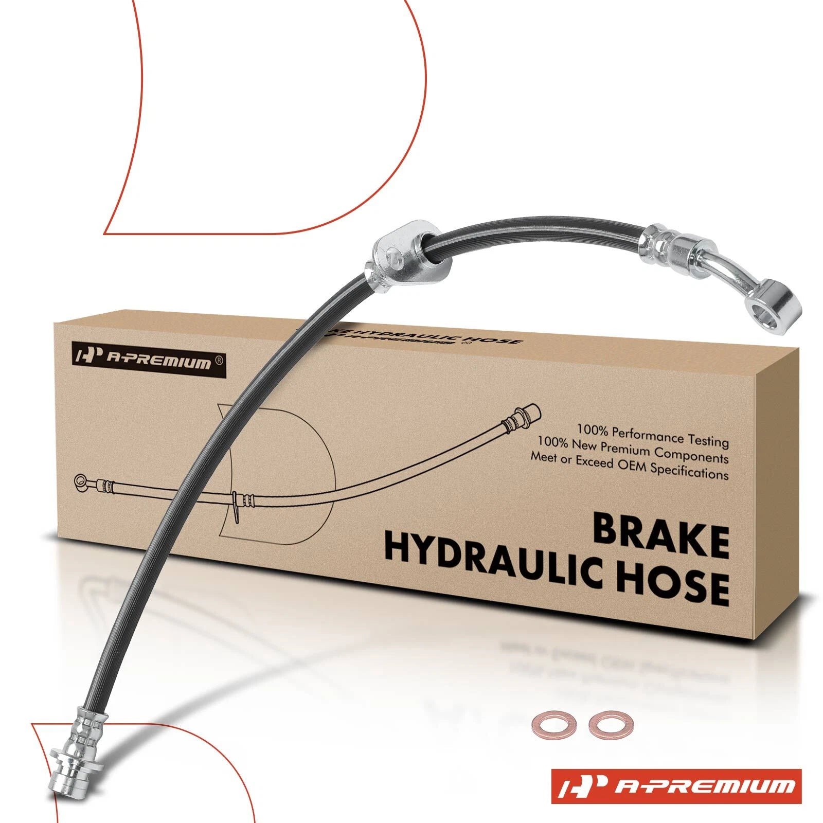 Front Right Brake Hydraulic Hose for Honda Odyssey (2011–2017)