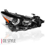 OE Style Projector Headlight Lamp Assembly for Mazda 3 (2017–2018)