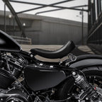Black Solo Seat for Harley Sportster XL 883 1200 (2004–2006, 2010–2022)