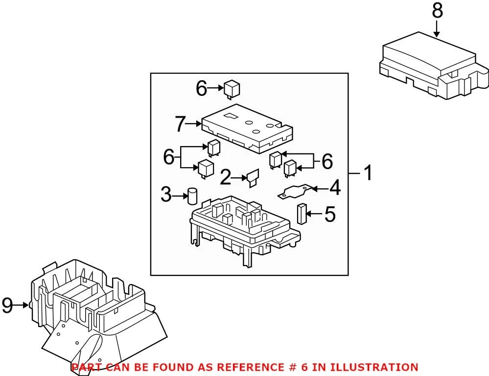 A.C. Delco OES Relay Assembly for Buick Cadillac GMC Hummer Pontiac (Multiuse)